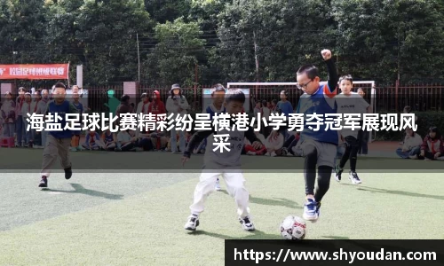 海盐足球比赛精彩纷呈横港小学勇夺冠军展现风采